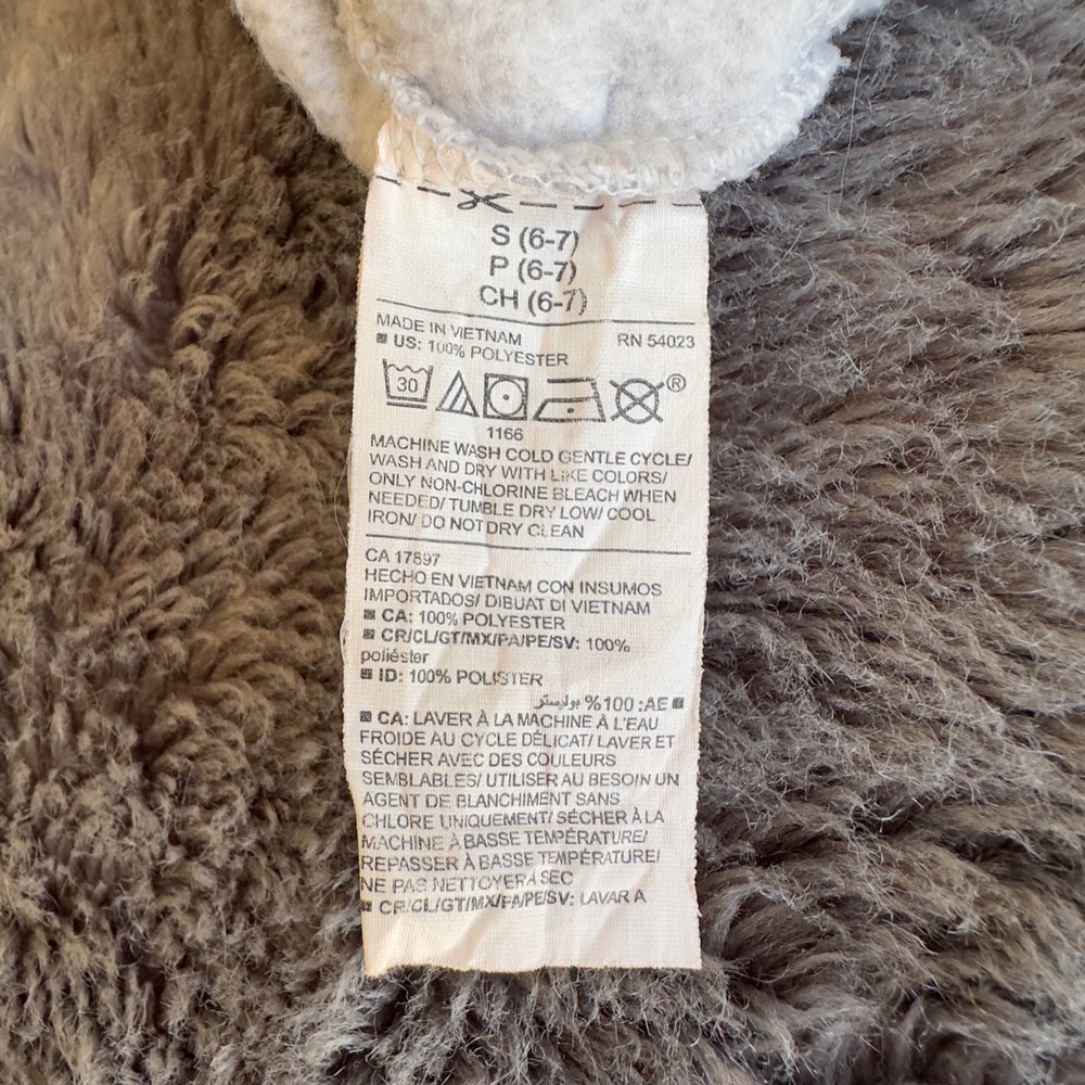 Oversized Mock-Neck Sweater-Fleece 1/2-Zip Pullover Girls - Picture 14 of 14